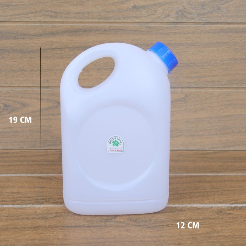 JERIGEN 1 LITER WARNA PUTIH + SUMBAT