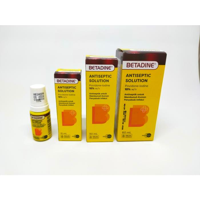 Betadine Antiseptic Solution 10% Povidone-Iodine