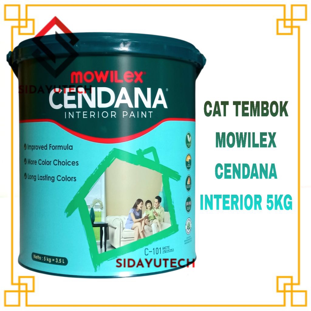 Cat Tembok Mowilex Cendana Interior 5kg