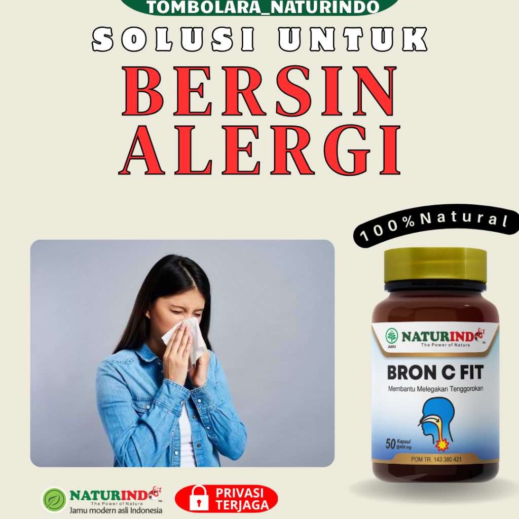 Obat Herbal Bersin Alergi Sinusitis Polip Hidung Rhinitis Alergi Batuk Pilek