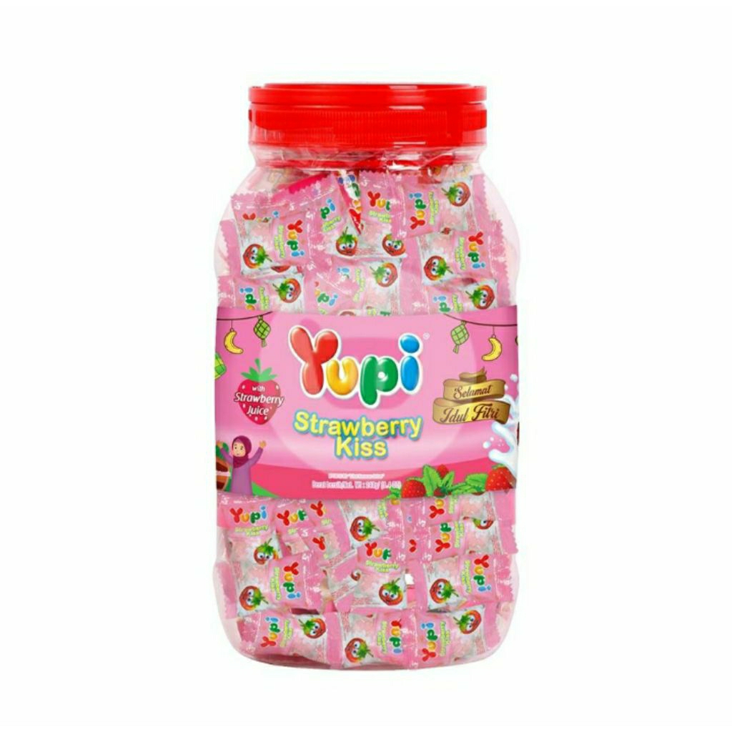 1KARTON YUPI GUMMI KISS 125s ISI 6 toples