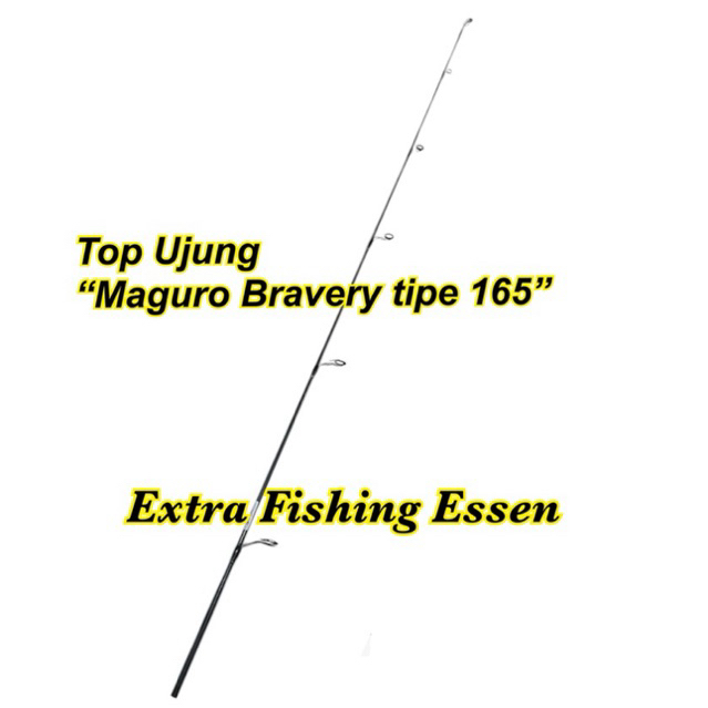 Top Ujung Joran Maguro Bravery tipe 165