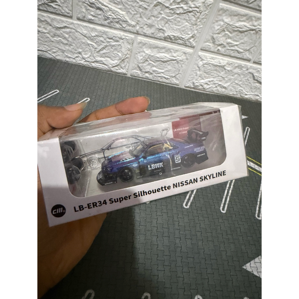 mini scale lbwk nissan skyline r34