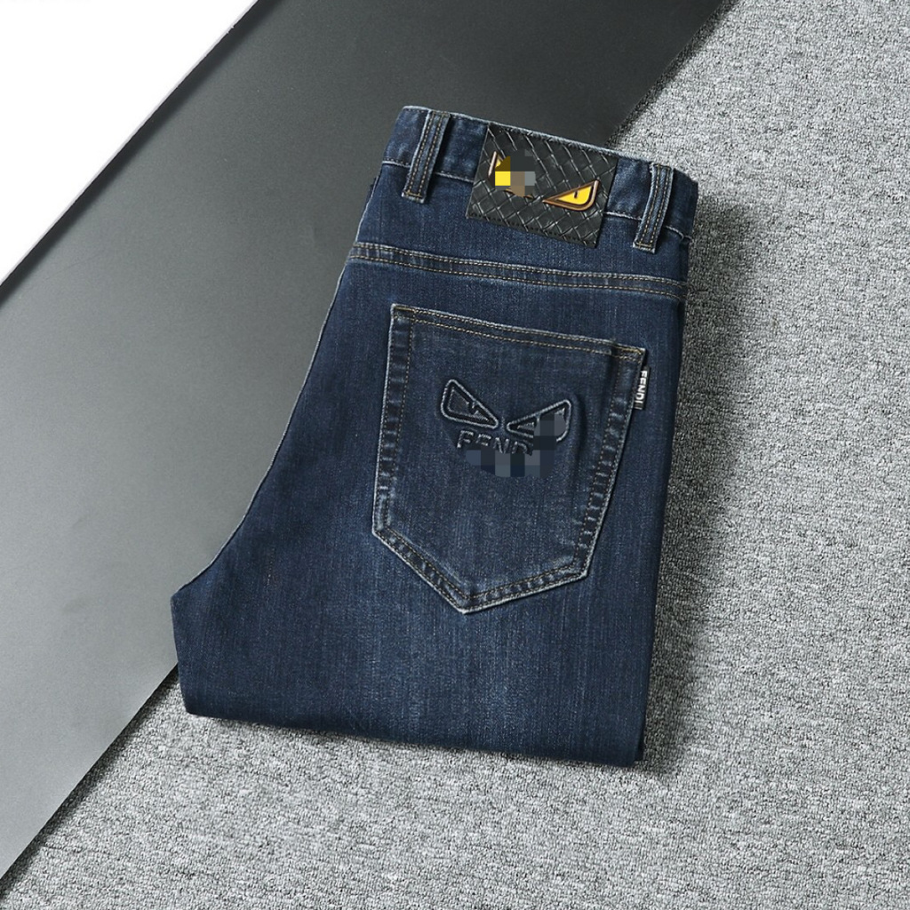 " F " Celana Jeans Pria Slim Fit #2808 Celana Panjang Pria Import Jeans Premium Korea Style