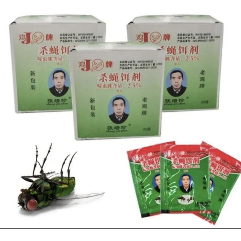 Zhang pei Zhen racun lalat