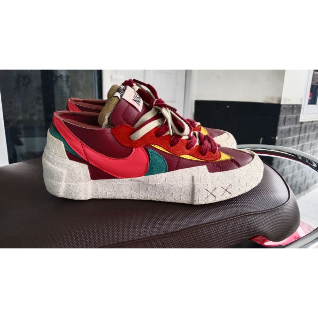 Sepatu Nike Blazer x Sacai low