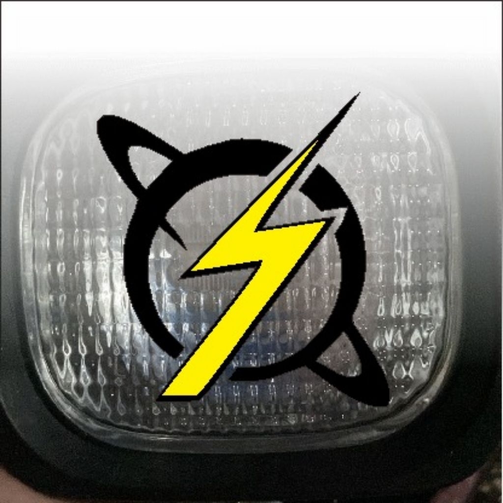 stiker lampu mobil truk variasi