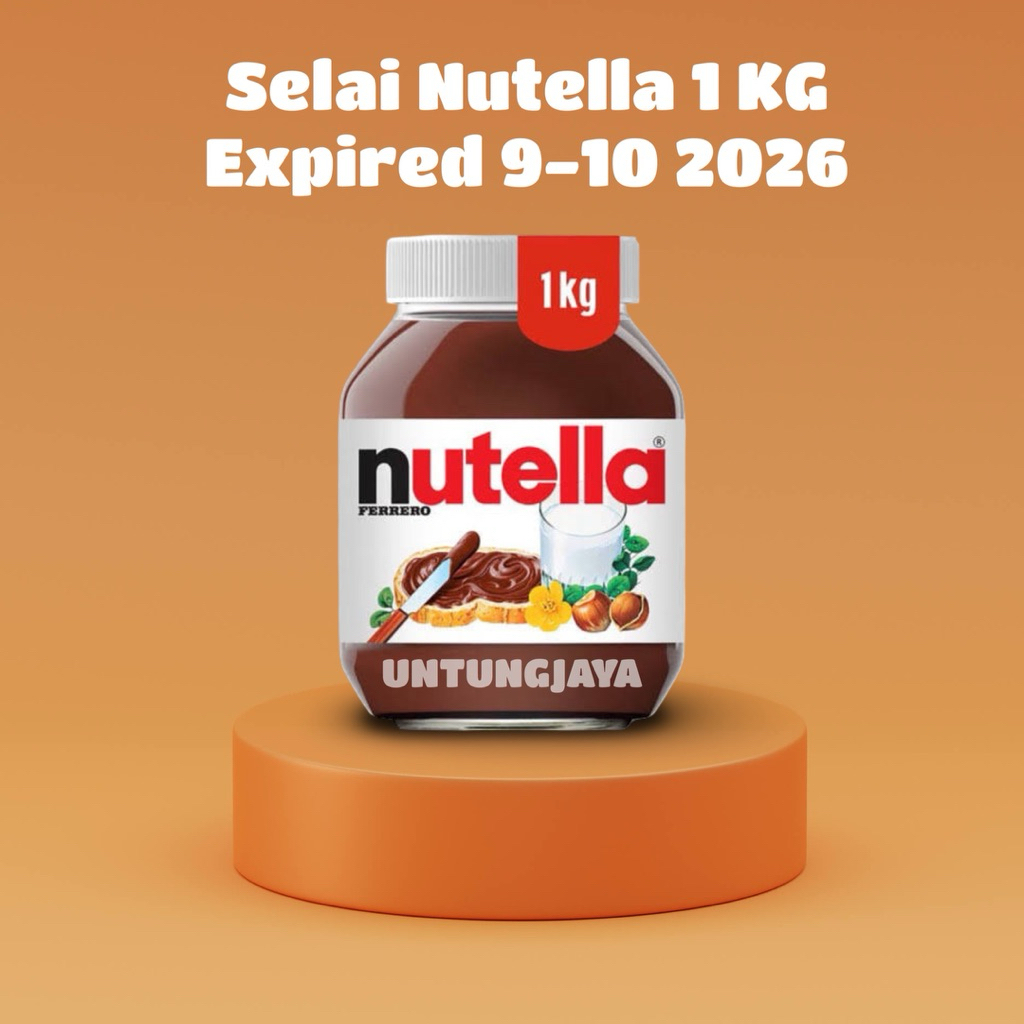 SELAI NUTELLA 1 KG // NUTELLA SPREAD 1KG // SELAI NUTELLA 1000GRAM // JUAL NUTELLA SELAI SURABAYA