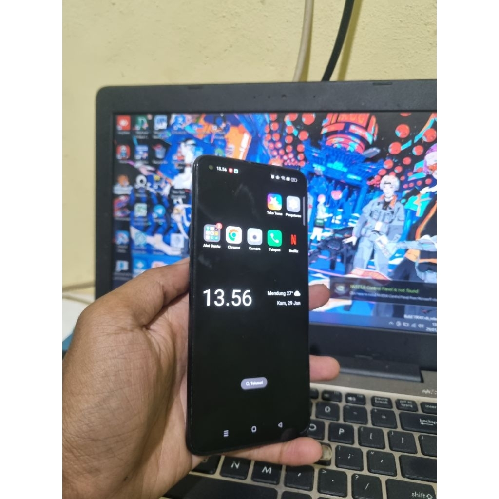 PONSEL FLAGSHIP OPPO RENO 5 4G CPH2159 RAM 8GB ROM 128GB