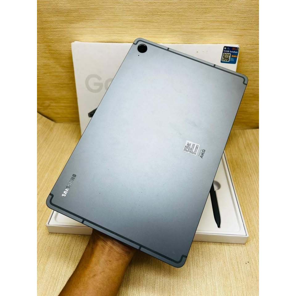 Tablet Samsung Galaxy Tab S9 FE 5G 6/128 Sim Card Second Bekas Fullset