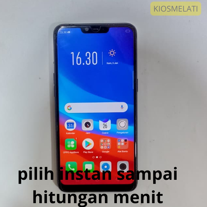 Hp Seken Oppo A3s Ram 2/32 BG Batangan