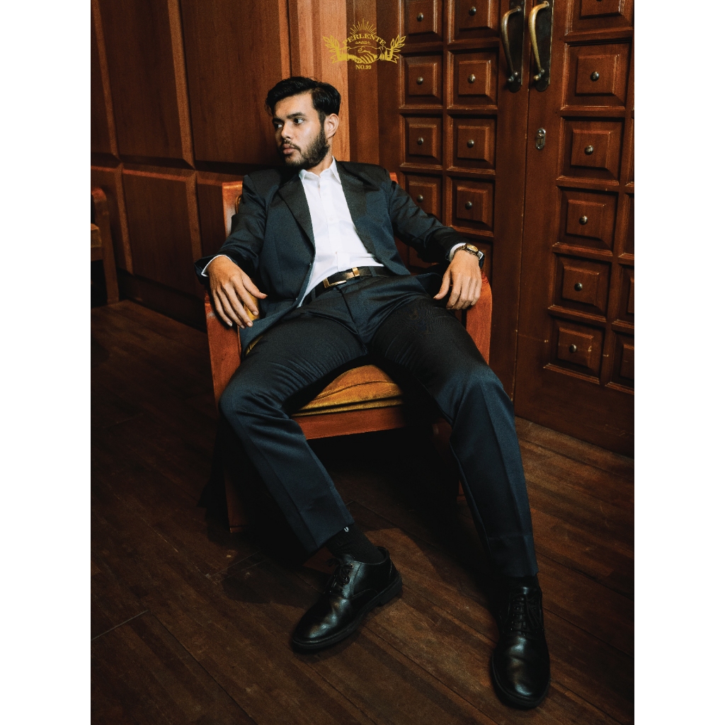 Set Jas Pria Midnight Navy Premium | Slim Fit | Jas + Celana Formal