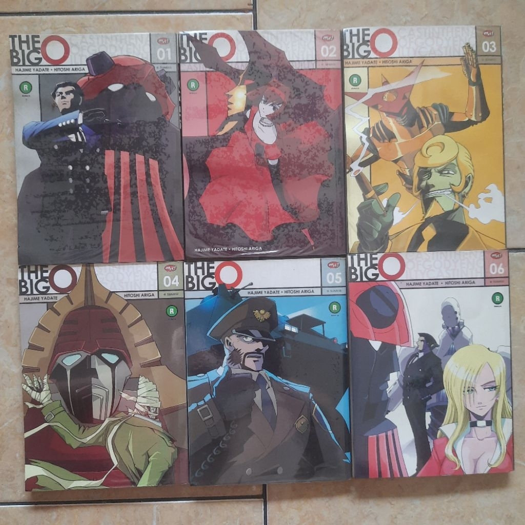 Komik The Big O 1-6 Tamat Hajime Yadate - Hitoshi Ariga Original