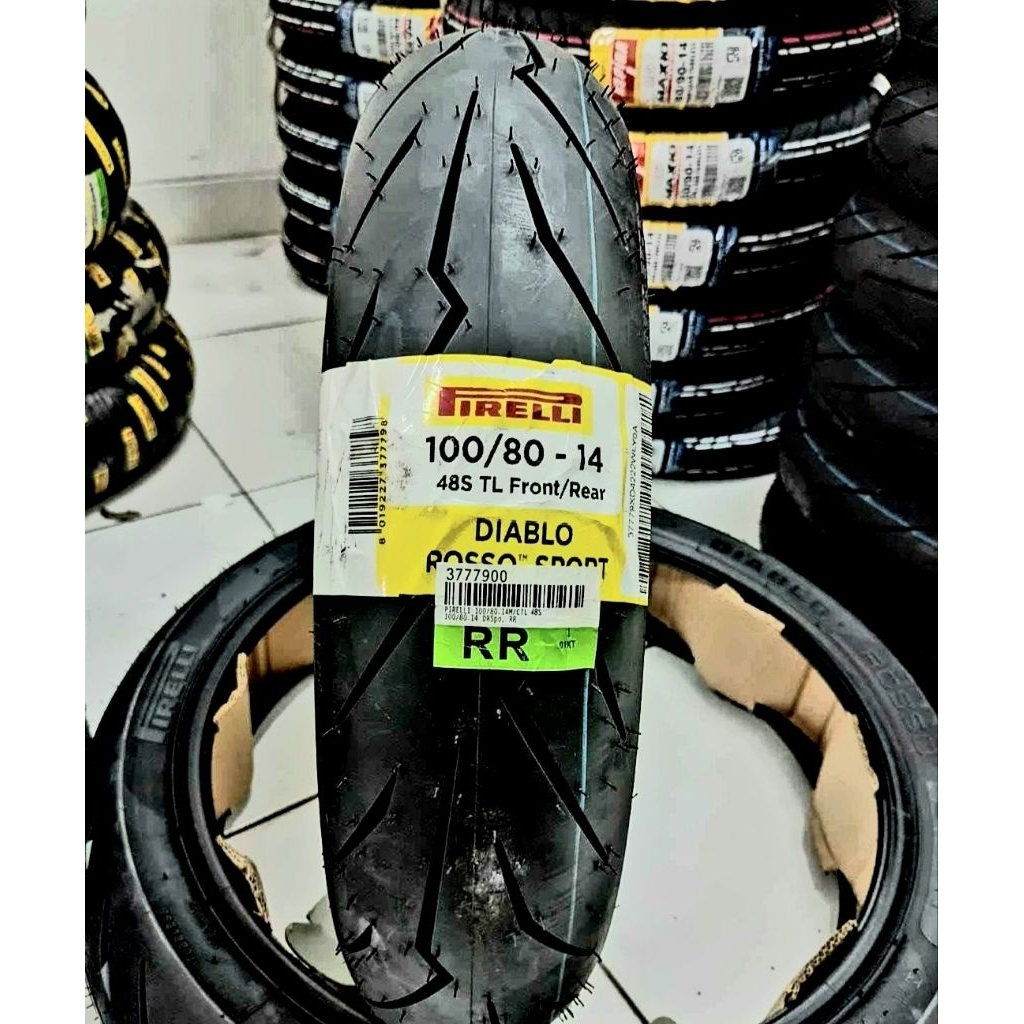 pirelli diablo rosso 100/80-14