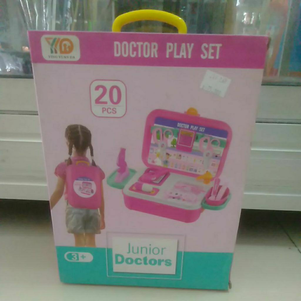 mainan doctor play set, junior doctor