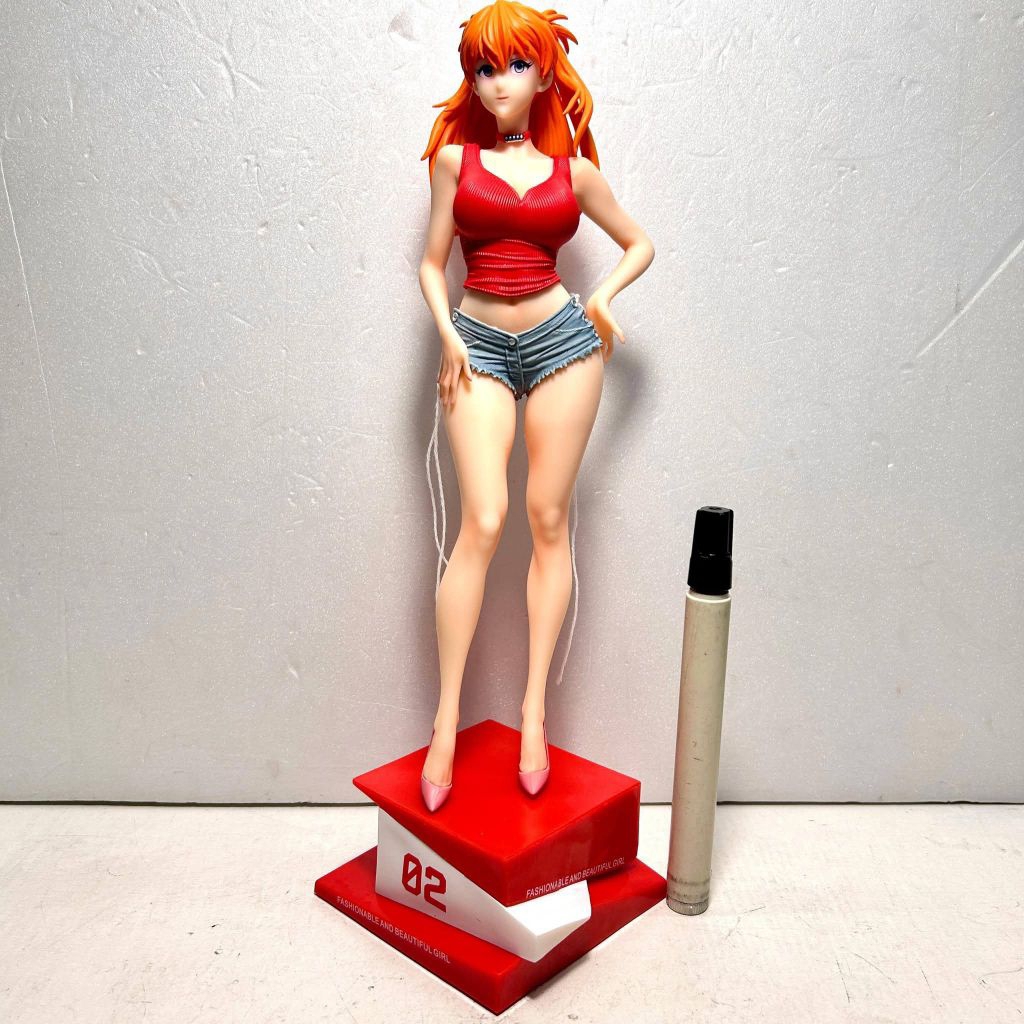 mainan action figure The Summer Plants Studio Asuka Langley Soryu resin statue from the anime Neon G
