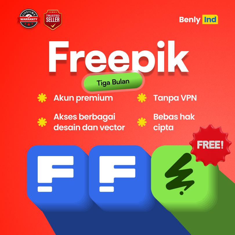 Freepikk 3 Bulan Bisa Login Banyak device dan Diperpanjang Lagi
