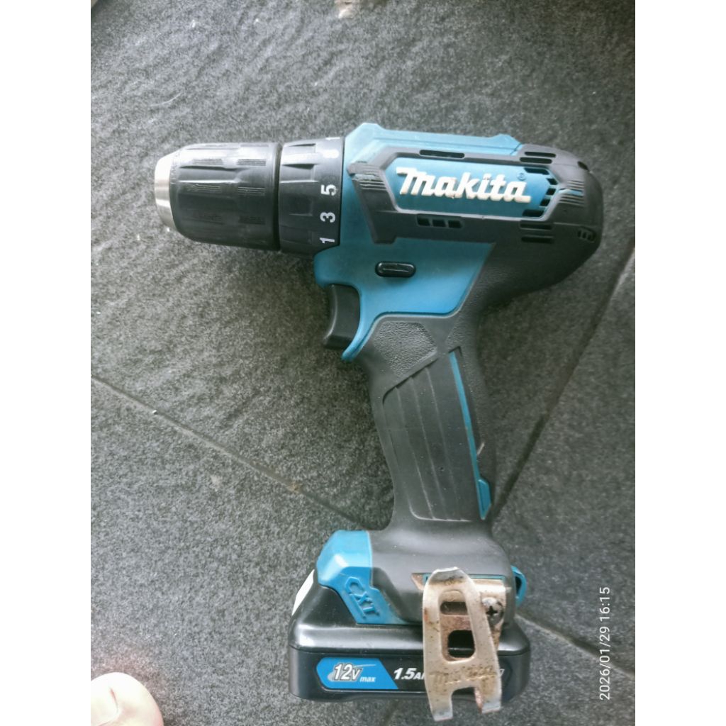 Bor cordless original makita DF333D second