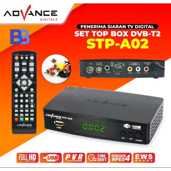 Advance Digital Set Top Box STP-A01 & STP-A02
