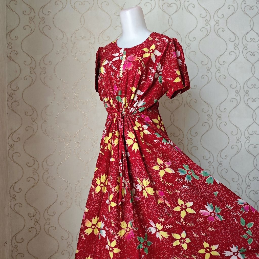 Daster LUCYANA - Model Serut Pinggang