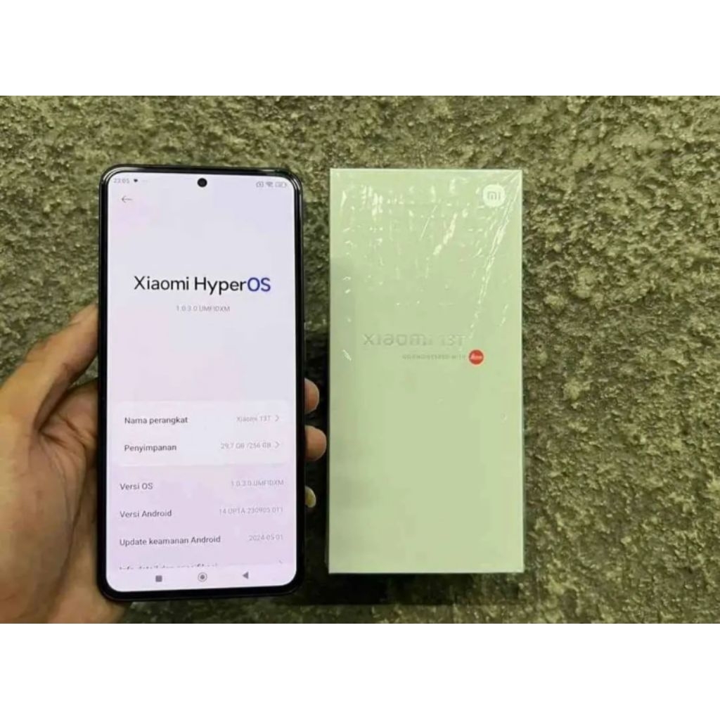 xiaomi 13t ram 12/256gb bekas fullset