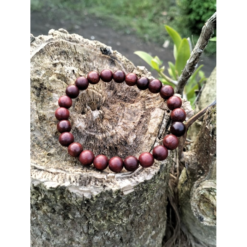 Gelang kayu wunglen mambang uk 8 mm