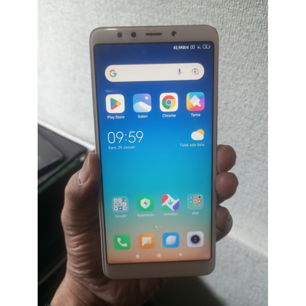 Lcd Plus Frame Redmi 5 Rossy Ori Copotan