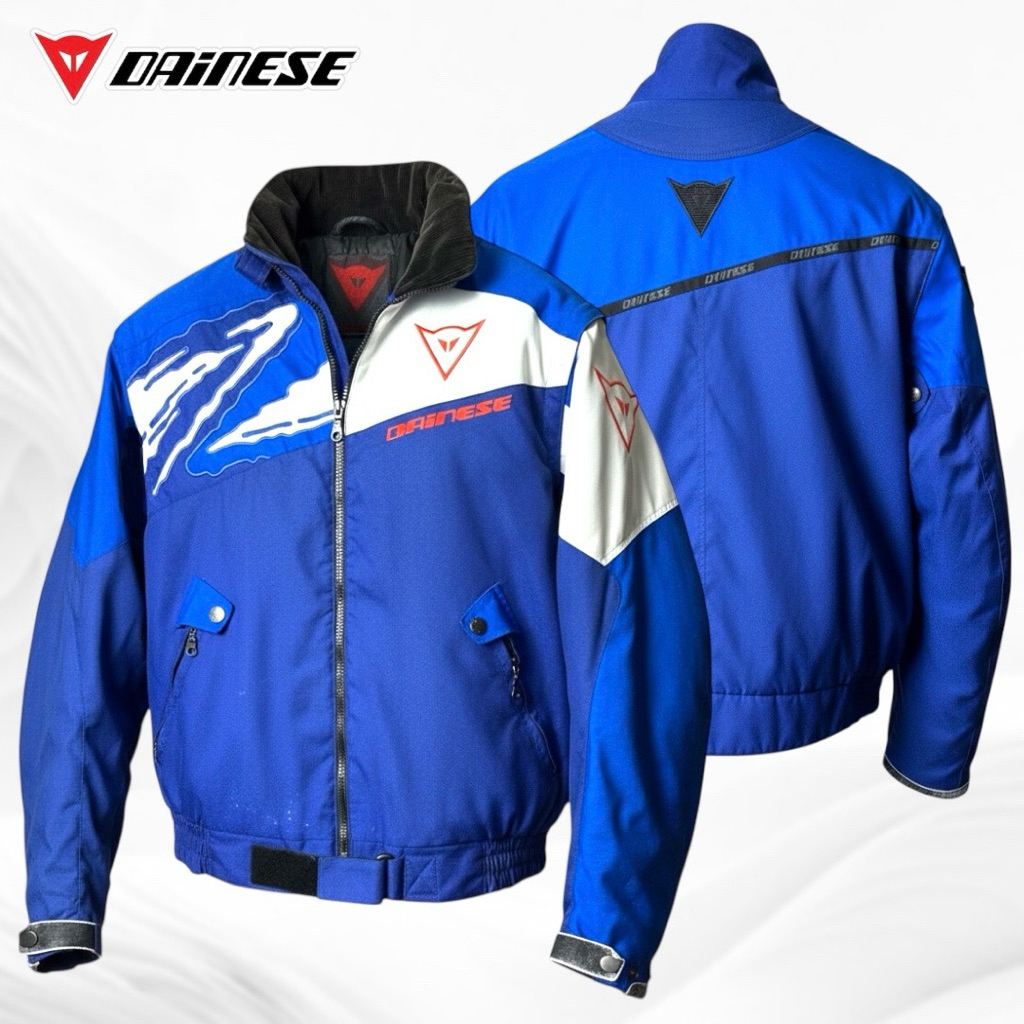 jaket motor touring Dainese 90s vintage racing jacket original italy moge jadul bkn yellow corn kush