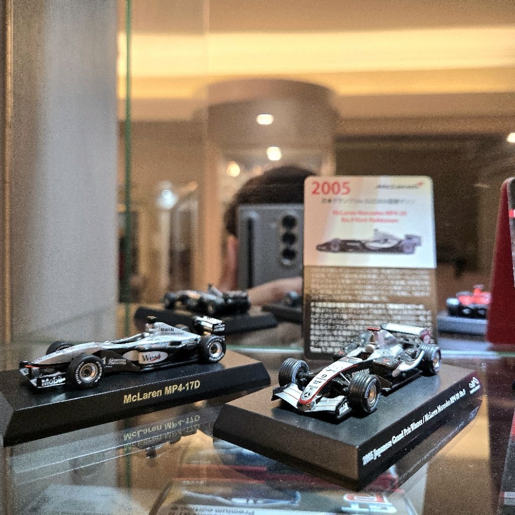 Kyosho F1 Set World Champion Ferrari Mclaren 1/64 very rare item