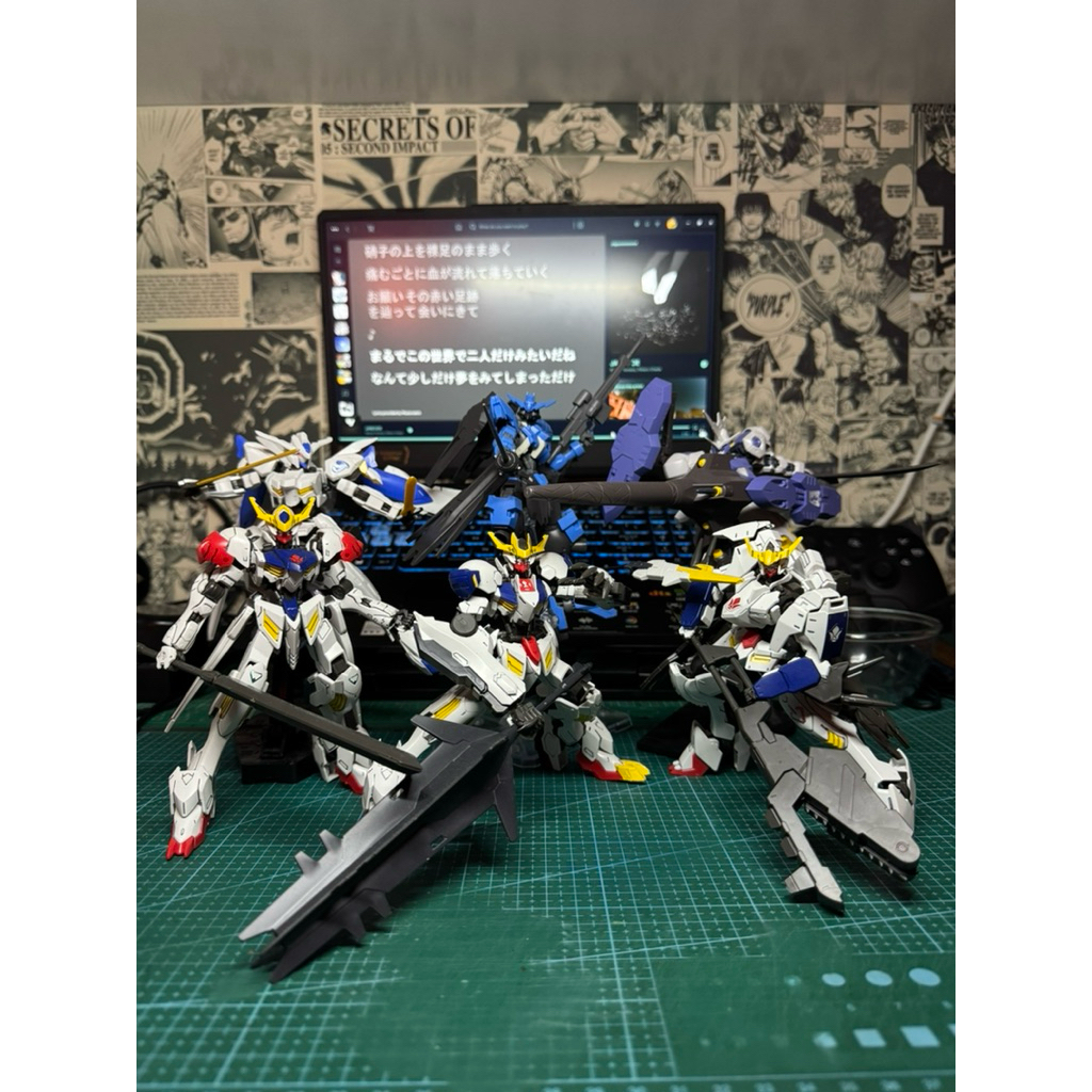 HGIBO Paketan Barbatos Lupus Rex,Bael,Kimaris,Vidar