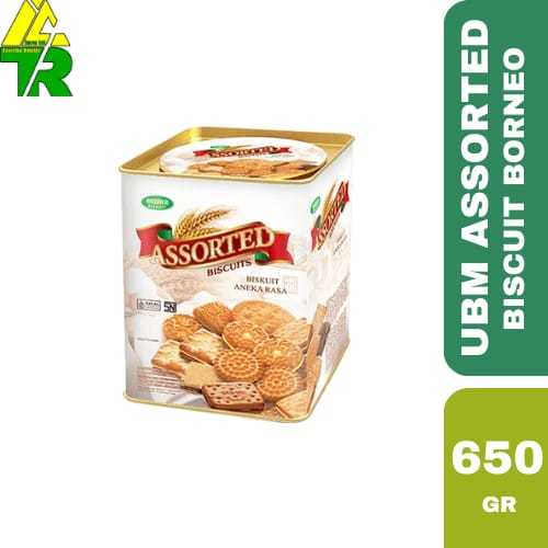UBM Assorted Biscuit Borneo 650gr