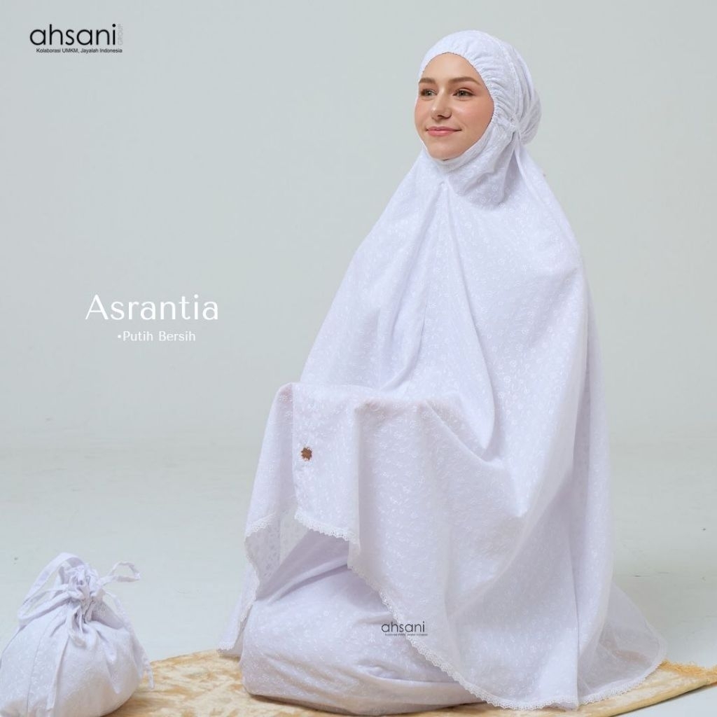 Mukena Astrantia Paris Bordir ORI By Ahsani