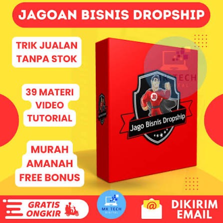 Jagoan Bisnis Dropship - Tutorial Jualan Tappa Stok Barang