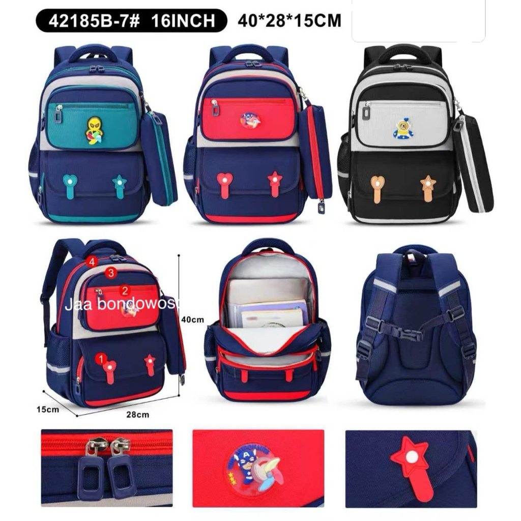 paloalto 42185b-7 alto 42185b-7 tas alto ransel original tas lampu simple buat ank tk sd