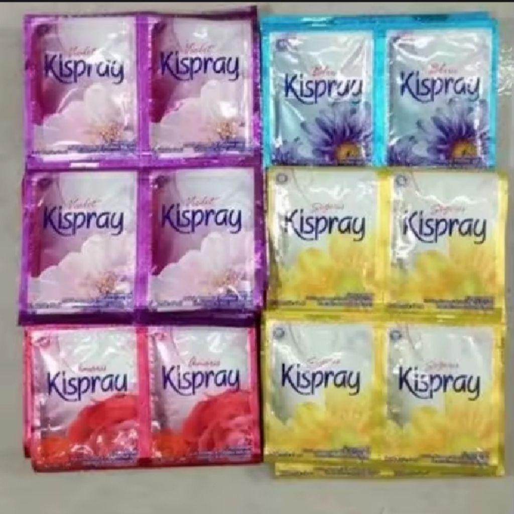 Kispray renceng isi 12 sachet