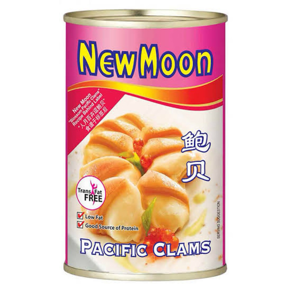 New Moon Pacific Clams 425gr Premium Newmoon Halal