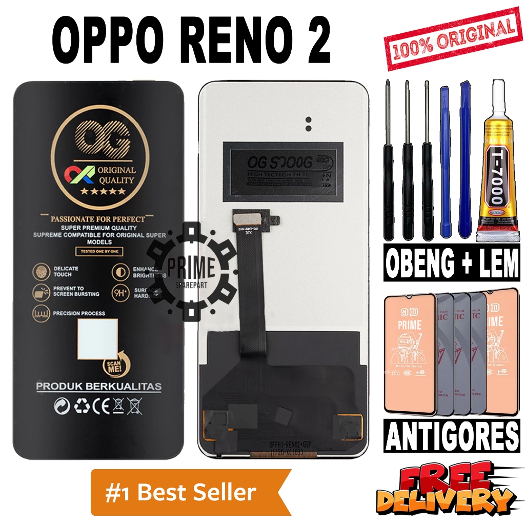 LCD TOUCHSCREEN OPPO RENO 2 ORIGINAL OEM LCD OPPO RENO 2 FULLSET