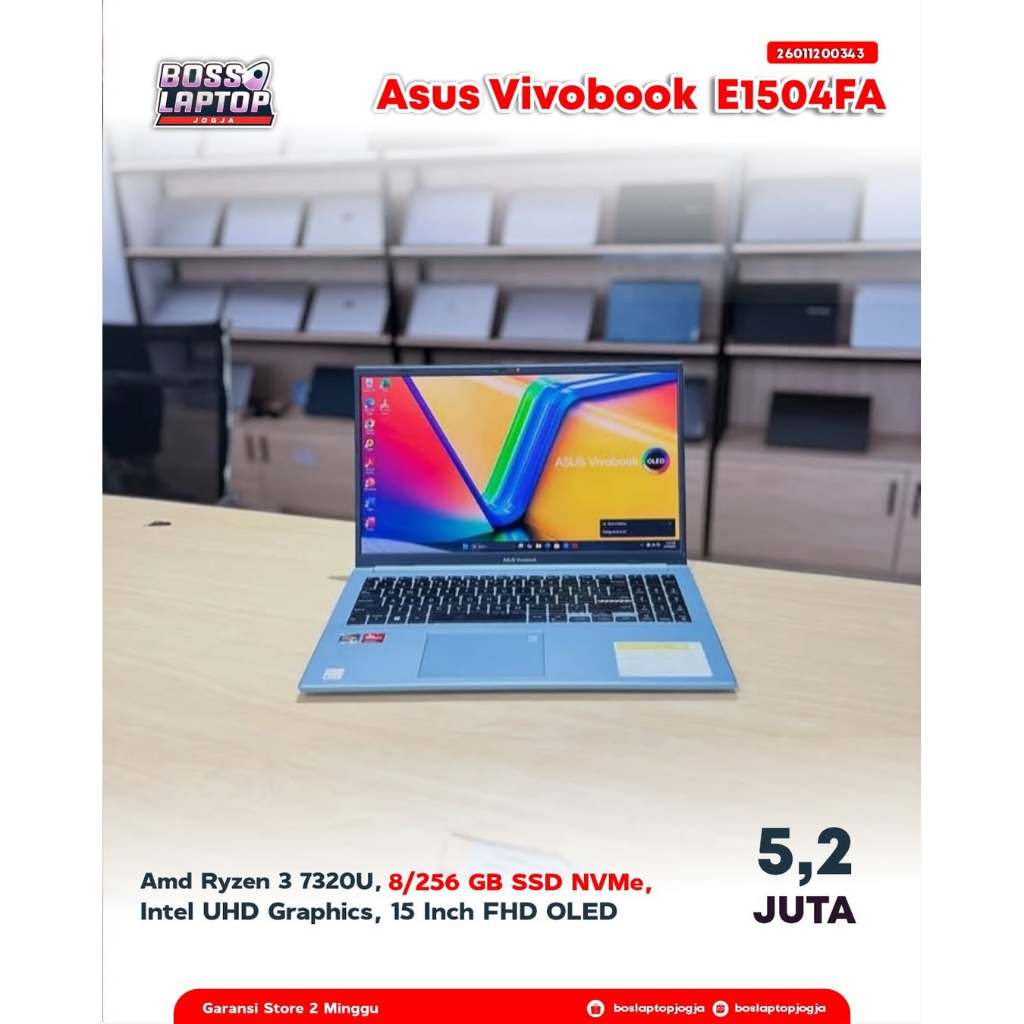 ASUS VIVOBOOK GO E1504FA OLED 8/256 GB