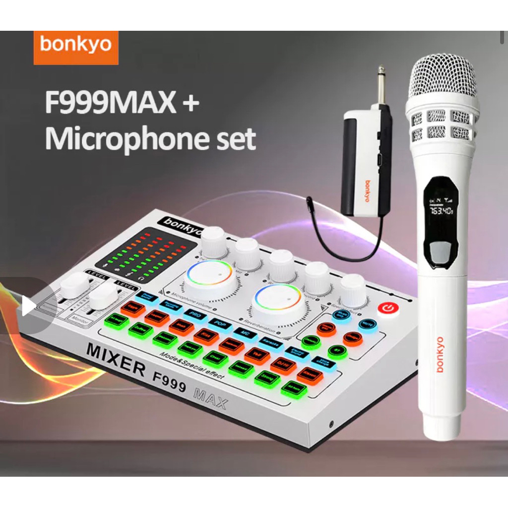 BONKYO F999 MAX WIRELESS MIC