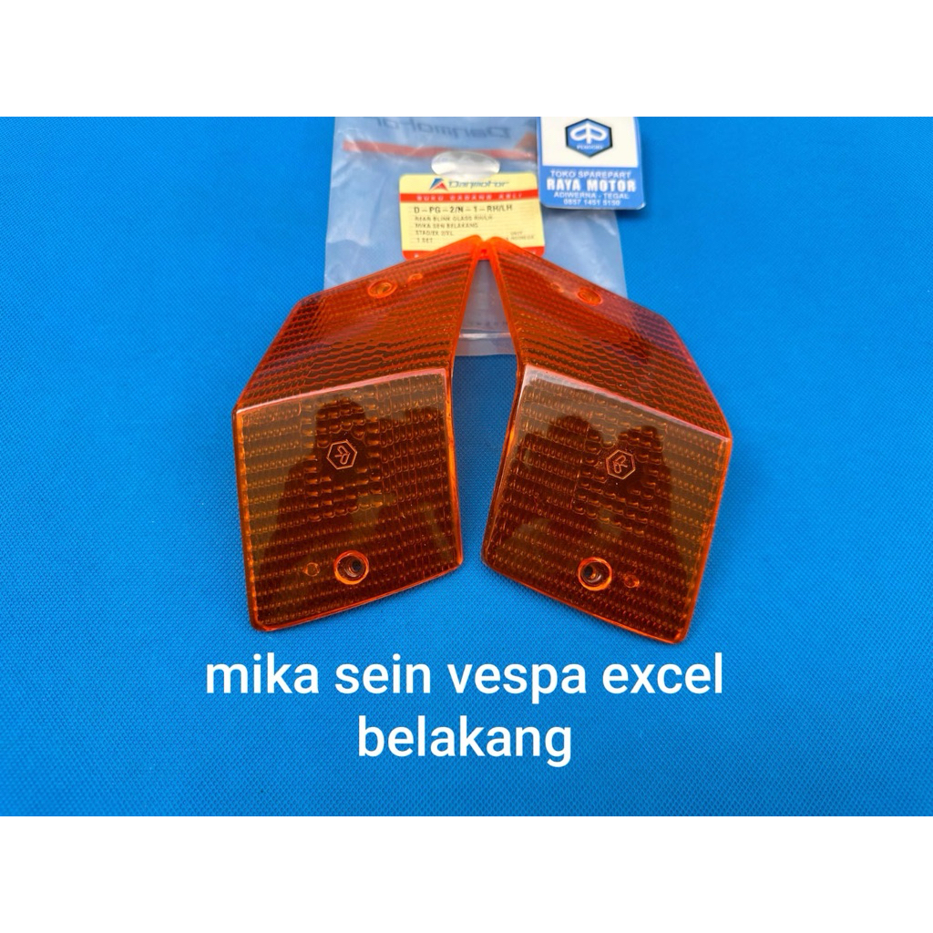 mika sein belakang vespa excel danmotor