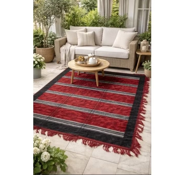 ambal preloved bludru teras atau ruang tamu