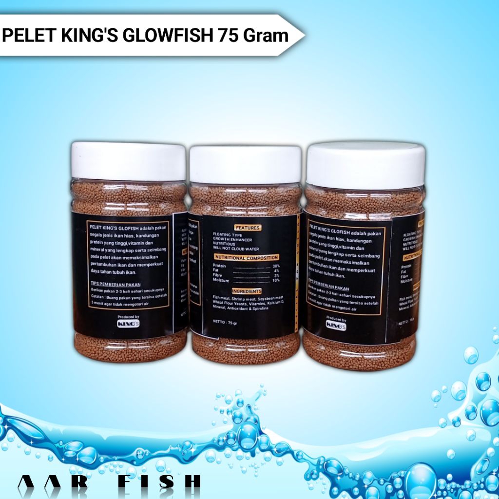 PELET GLOWFISH/PELET IKAN GLOWFISH TETRA