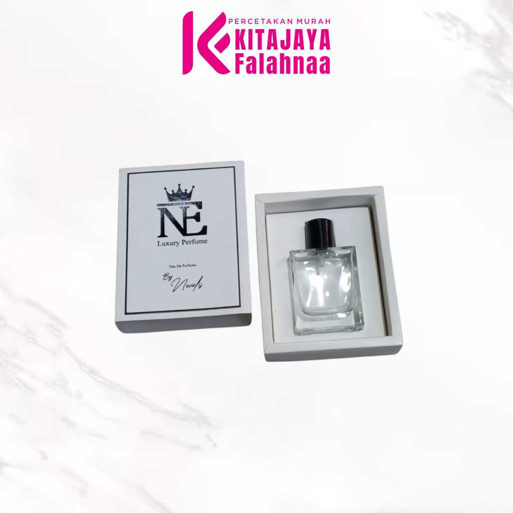 Custom Sliding Box Parfum | Free Desain | Elegan & Premium