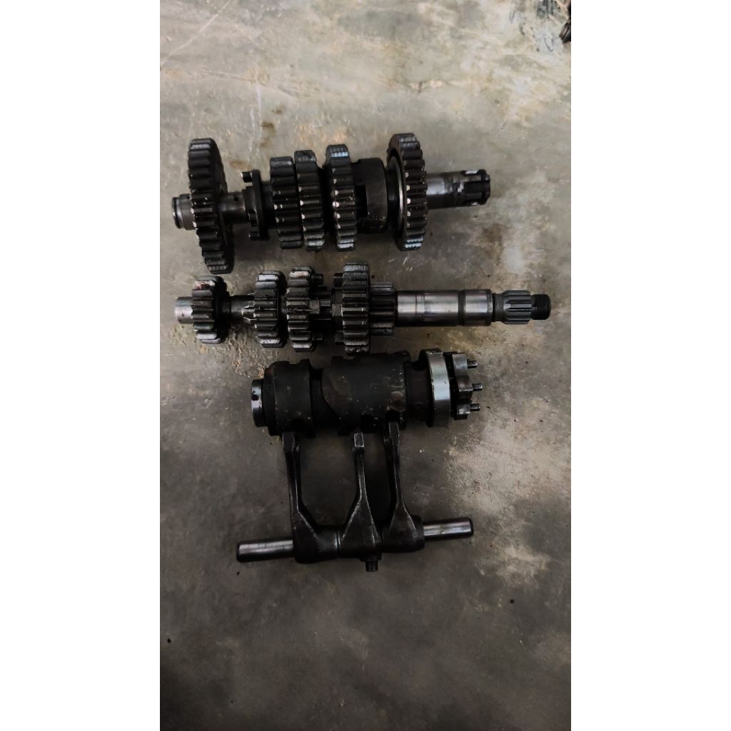 GEAR GIGI RASIO TRANSMISI YAMAHA VIXION NEW ORI COPOTAN MOTOR SIAP PAKAI