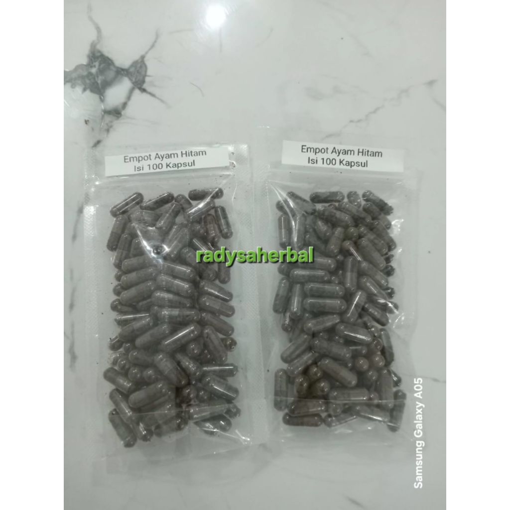 [READY LANGSUNG KIRIM]EMPOT MPOT AYAM HITAM CAPSUL ORIGINAL ECER HARGA PER KAPSUL 100% SUPER AMPUH