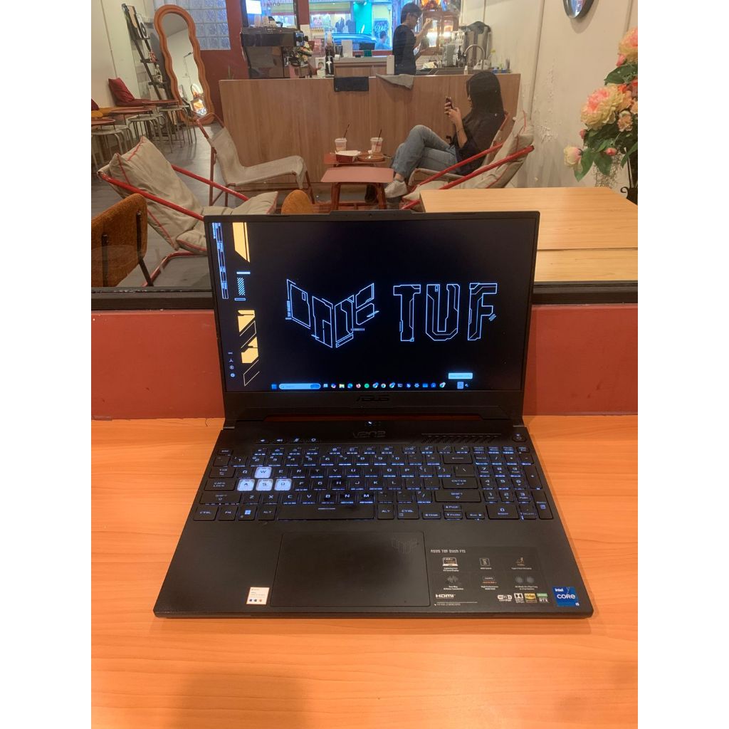 LAPTOP GAMING ASUS TUF DASH F15 i5-12450H Ram 8/512 SSD RTX 3050