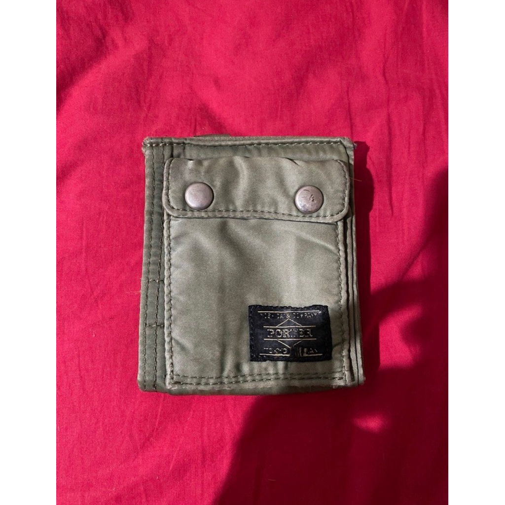 Porter Tanker Wallet Green
