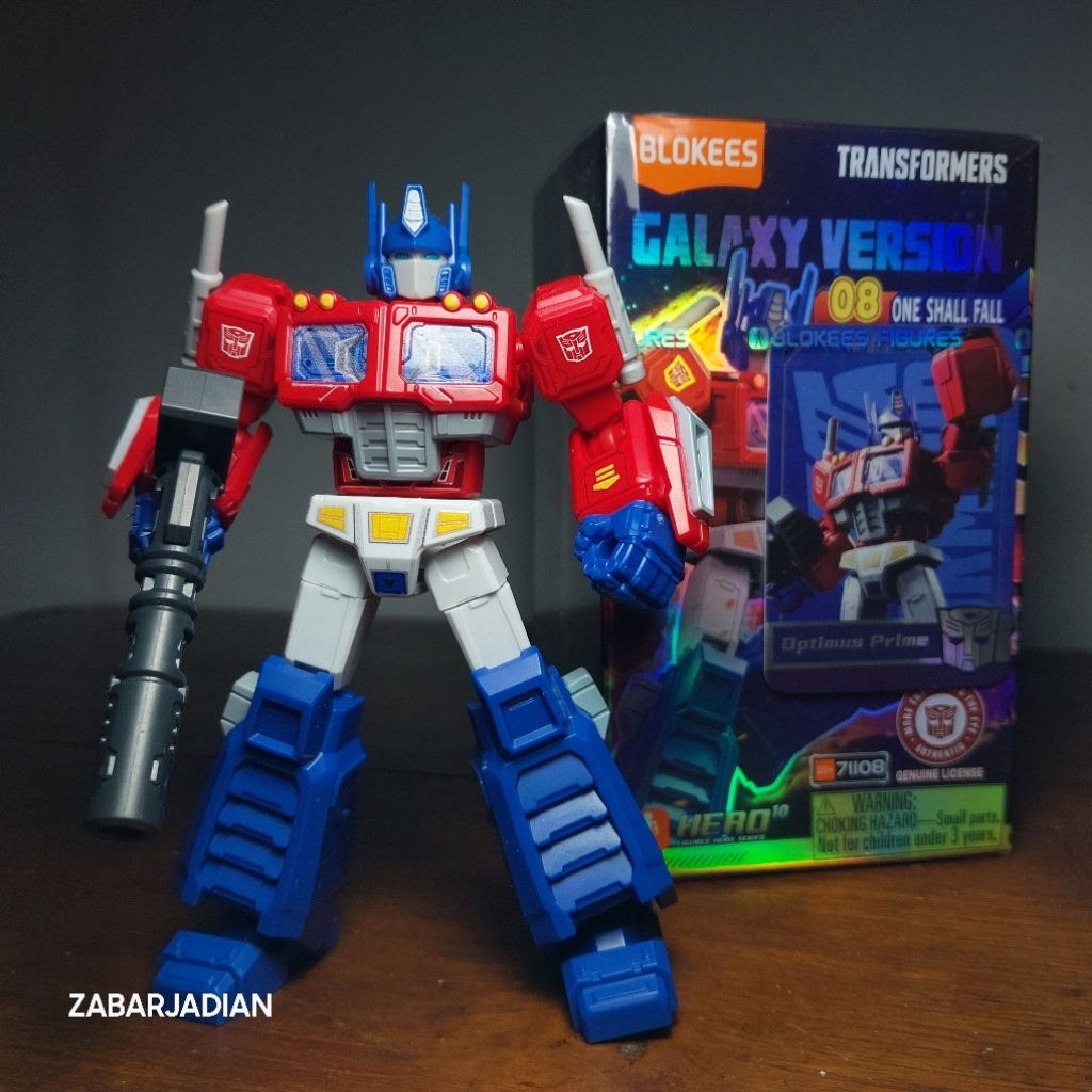 Blokees Transformers Galaxy Version 08 Optimus prime