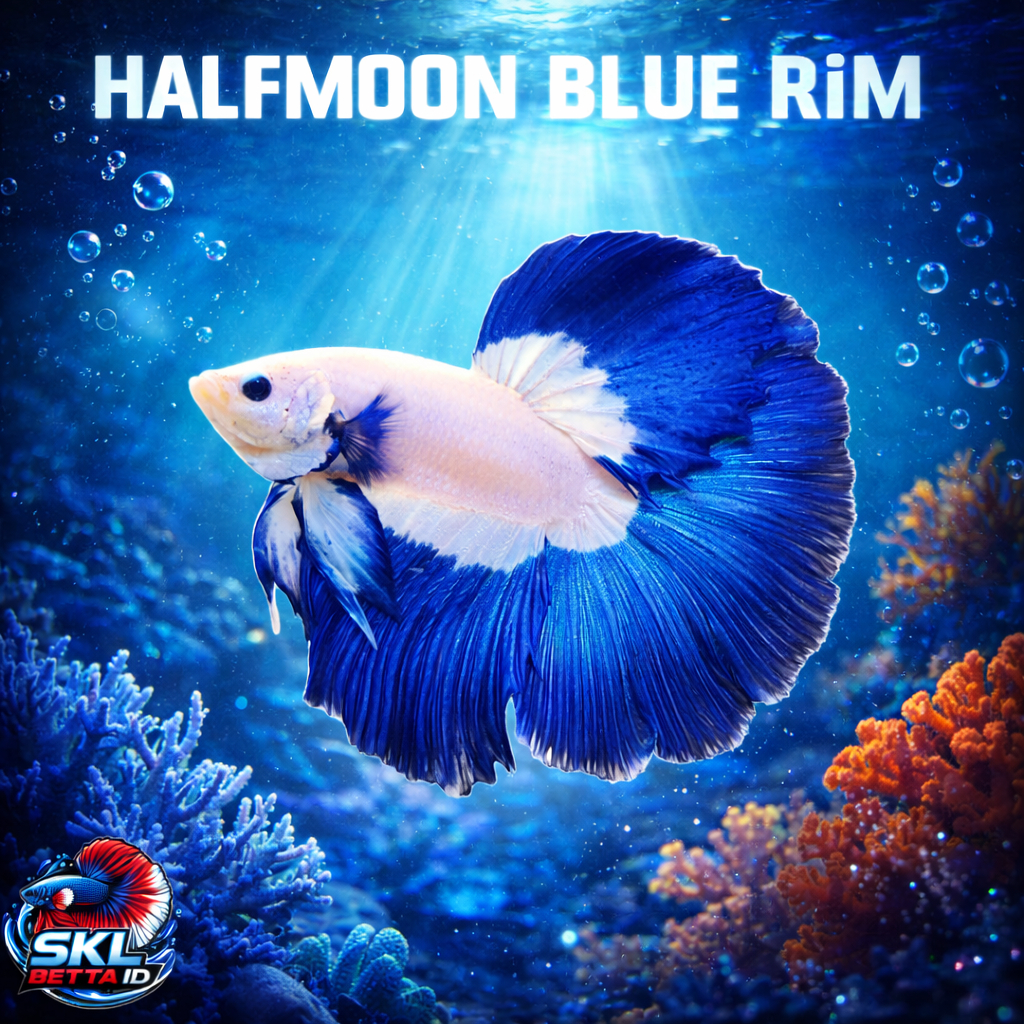 Halfmoon Blue Rim – Warna Tajam, Bersih & Limited Stok