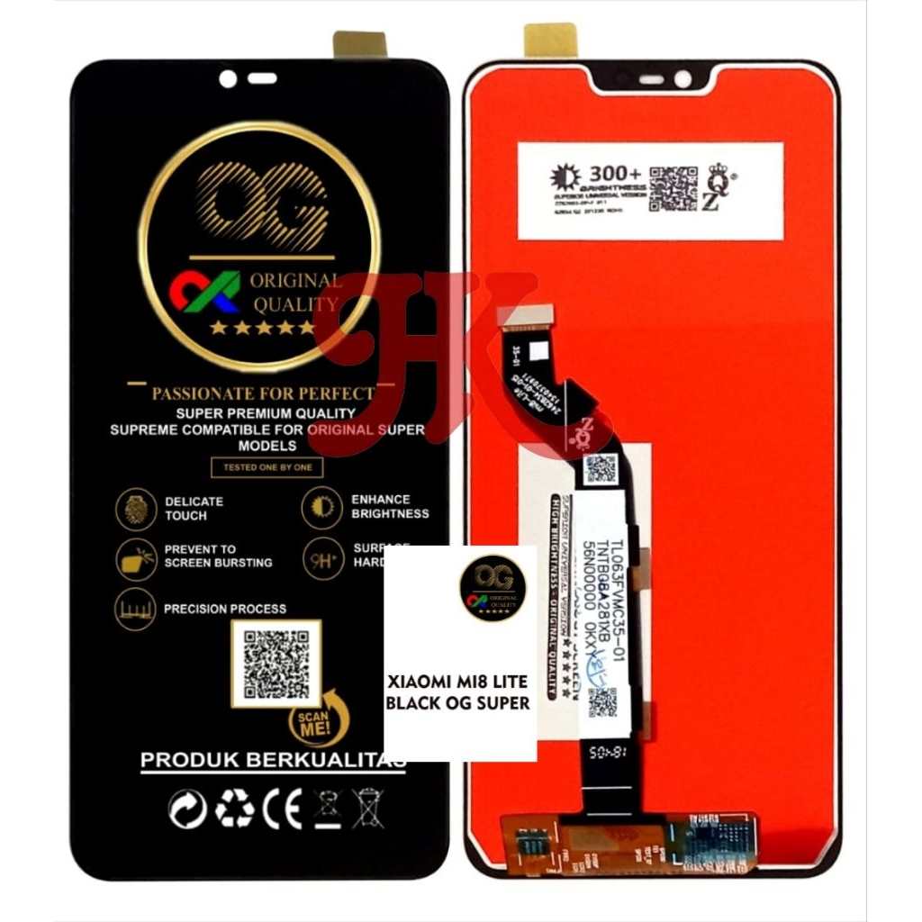 LCD MI 8 LITE / LCD TOUCHSCREEN XMI MI 8 LITE  LCD FULLSET ORIGINAL